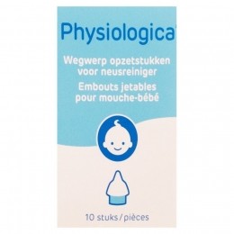 PhysiologicaOpzetstukkenNeusreinigerBaby10Stuks