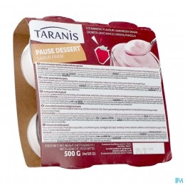 TaranisPauseDessertAardbeien4x125g