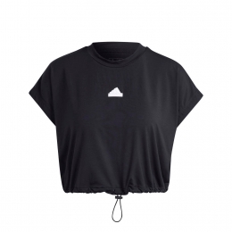 AdidasCityEscapeCropT-shirtMetElastischKoord