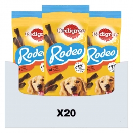 20xPedigreeRodeoKauwsticksHondensnacksRund70gr