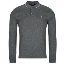 PoloShirtLangeMouwPoloRalphLaurenPOLOCOUPEDROITEAJUSTEEENPIMACOTON