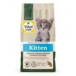 VitalstyleKittenKattenvoer15kg