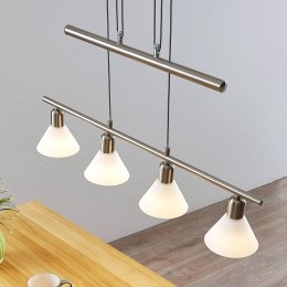LindbyhanglampDelira4-lampsnikkelinhoogteverstelbaar