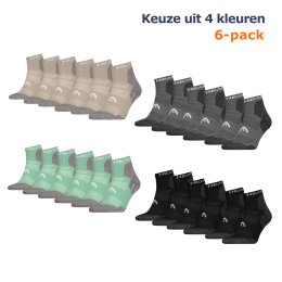 HEADWandelsokkenAllClimatesHikingQuarter6-packTaupe-3538