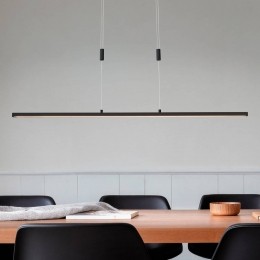 LindbyLEDhanglampArnejazwartCCTinhoogteverstelbaar