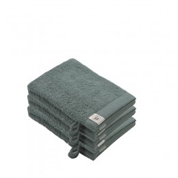 WalraRemadeCottonWashandje16x21cm550gramDonkerGroen-6stuks