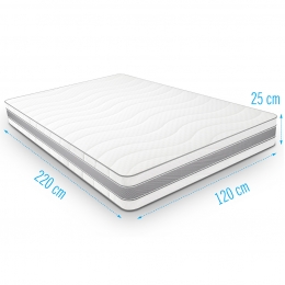 TraagschuimmatrasMedimax120x220dikte25cm