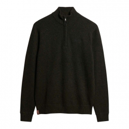 SuperdryEssentialEmbKnitHalfZip