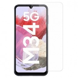 Case2go-ScreenprotectorgeschiktvoorSamsungGalaxyM345G-CaseFriendly-GehardGlas-Transparant