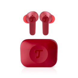 TeufelAIRYTWS2In-EarKoptelefoonBluetoothDraadloosRubyRed