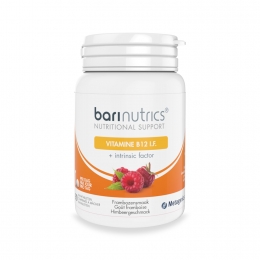 BariNutricsVitamineB12IFFramboossmaak90Kauwtabletten