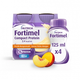 FortimelCompactProtein24KcalPerzik-Mango4x125ml