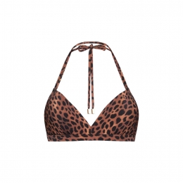 BeachlifeLeopardLoverWaistPaddedTop