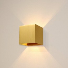 ArtdelightWandlampGymm10x10cmexclG9matgoud