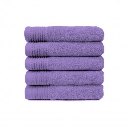 TheOneBadhanddoek450gram70x140cmPaars5stuks