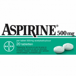 Aspirine500mg20tabletten
