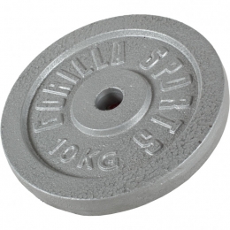 Gewichtsschijf-Halterschijf-10kg-Gietijzer-30mm-GorillaSports