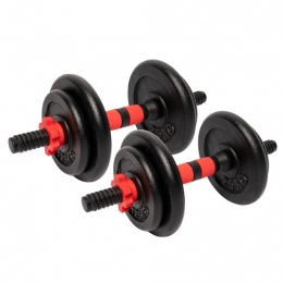 Dumbellset15kg-2x75kg-Gietijzer-25mm-GorillaSports