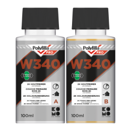 PolyfillaW340Houtprimer200Ml2X100mlFles