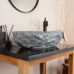 NovioproductsNatuurstenenwaskomrond35x15cm