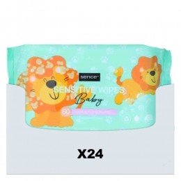 24xSenceBabyWipesSensitive24x601440stuks