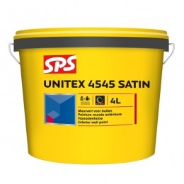 SPSUnitex4545SatinMuurverf-OpKleurGemengd-4L