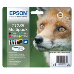 Inktcartridgeepsont1285zwart3kleuren
