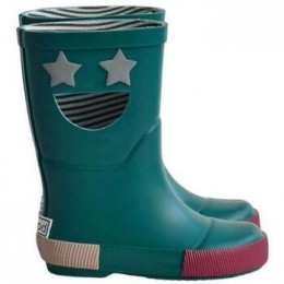 LaarzenBoxboWistitiStarBabyBoots-Green