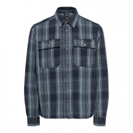OnlySonsScottCheckFlannelOvershirt