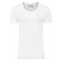 GarageT-shirt1-packBodyFitDiepeRondeHalsWitL