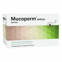 NutriphytMucopermAppleVoedingssupplementSpijsverteringEndarmSlijmvliezen60Zakjes240g