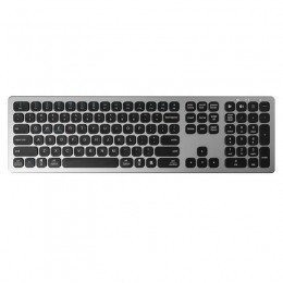 WIWU-DraadloosToetsenbord-BluetoothKeyboard-QWERTY-Zilver