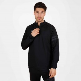 LegendZipSweaterZwart-SportieveSweatermetHalveRits