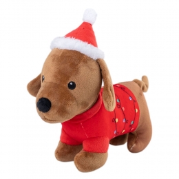HondenknuffelXmasDogbruin