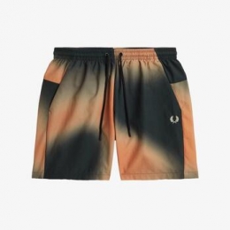 BroekFredPerryPRINTEDSHORT