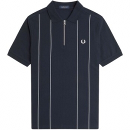 T-shirtFredPerryFpPinstripeZipNeckShirt