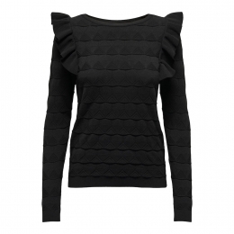 OnlySandraLsRuffleO-neck