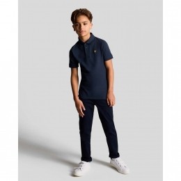 LyleScottPlainPoloShirtKids