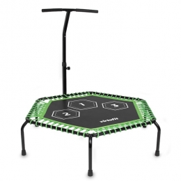VirtuFitFitnessTrampolinePrometHandvat-Zwart-127cm