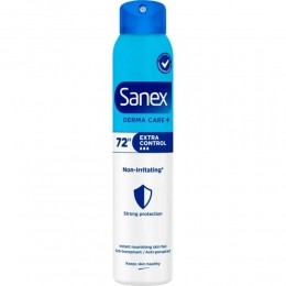 6xSanexDeodorantSprayDermaExtraControl72h200ml