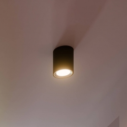NordluxLEDplafondspotLandonSmartzwarthoogte14cm