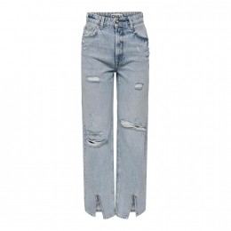 OnlyAstridHighWaistWideSplitDenim