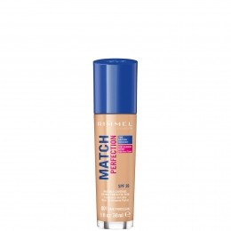 RimmelLondonSPF20MatchPerfectionFoundation30mlVerschillendeTinten-FairPorcelain