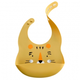 Dutsi-Siliconen-BabySlabbetje-JungleSerie-Tijger