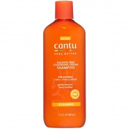 CantuSheabotervoorNatuurlijkHaarSulfaatvrijeReinigingscrme-shampoo400ml