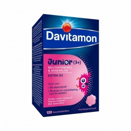 DavitamonJuniorFramboos120Tabletten