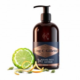 KingCGilletteBaard-enGezichtsreiniger350ml