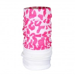 FleeceBandana-Leopard-Roze