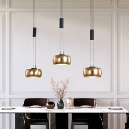 FISCHERHONSELLEDhanglampColette3-lampsgoudzwart