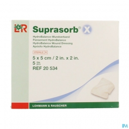 SuprasorbXKpCelluloseSter5x5cm520534